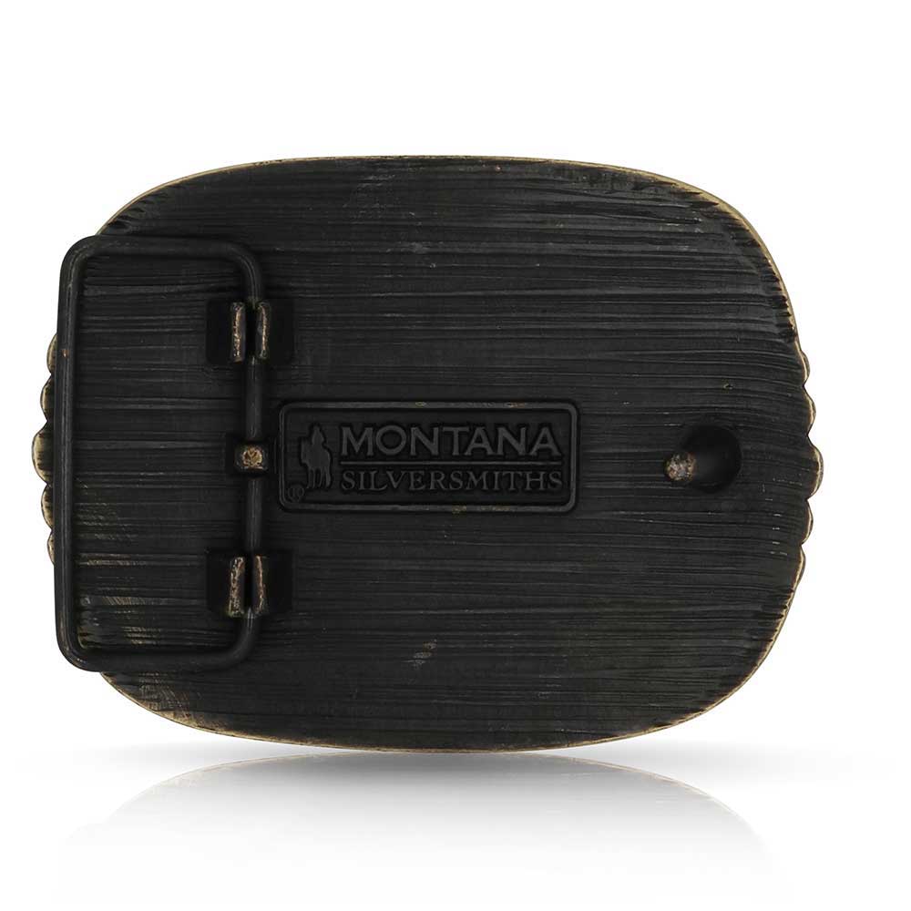 Montana Silversmiths Kneel for the Cross Belt Buckle