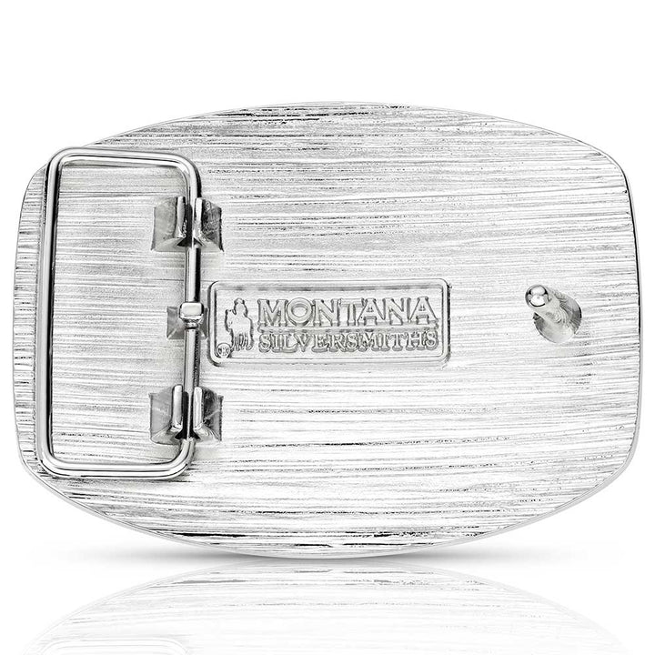 Montana Silversmiths Retro Rodeo Time Attitude Buckle