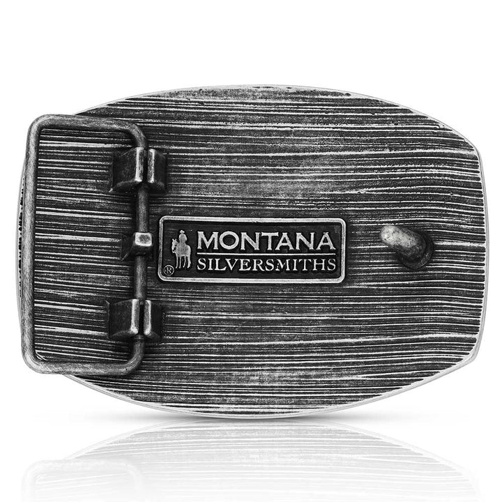 Montana Silversmiths Dale Brisby Texas Homestead Attitude Buckle