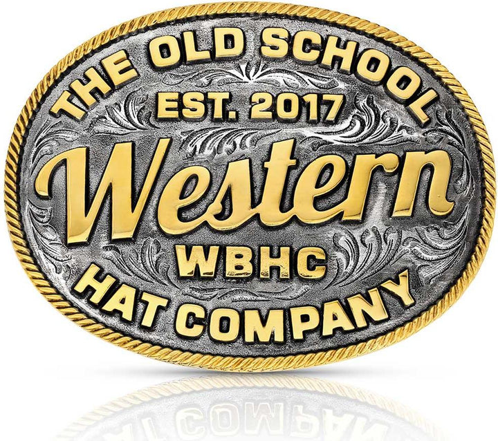 Montana Silversmiths Western Way Whiskey Bent Attitude Buckle