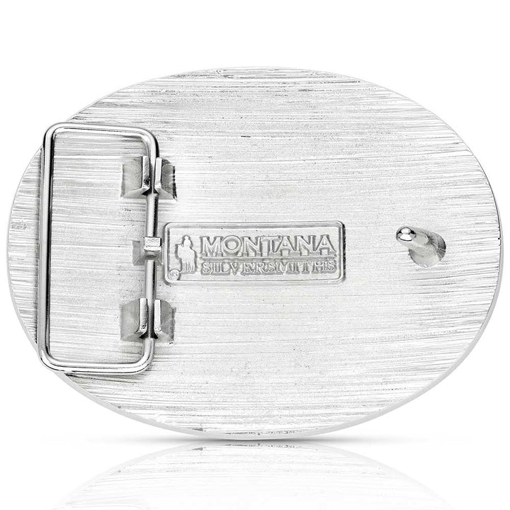 Montana Silversmiths Western Way Whiskey Bent Attitude Buckle