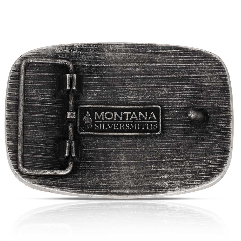 Montana Silversmiths The Original Whiskey Bent Attitude Buckle