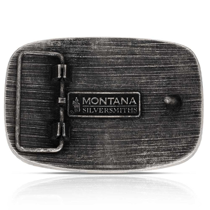Montana Silversmiths The Original Whiskey Bent Attitude Buckle