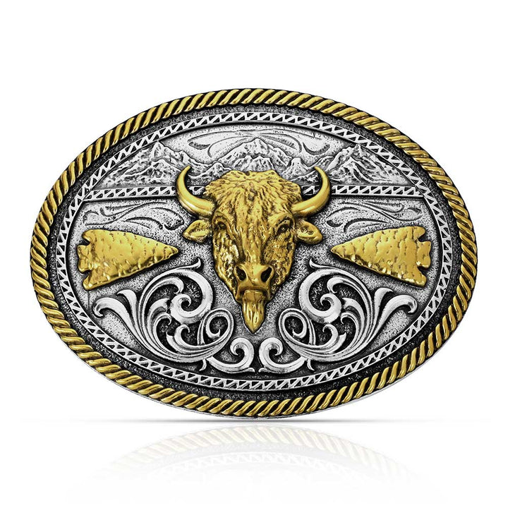 Montana Silversmiths Buffalo Ridge Buckle