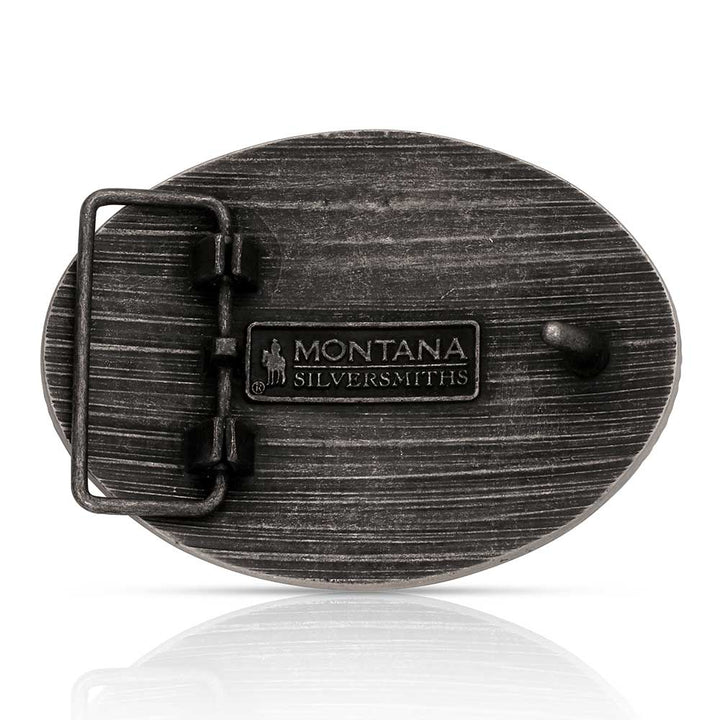 Montana Silversmiths Livestock Co. Whiskey Ranch Buckle
