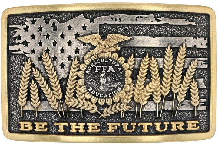 Montana Silversmiths Be the Future FFA Attitude Buckle