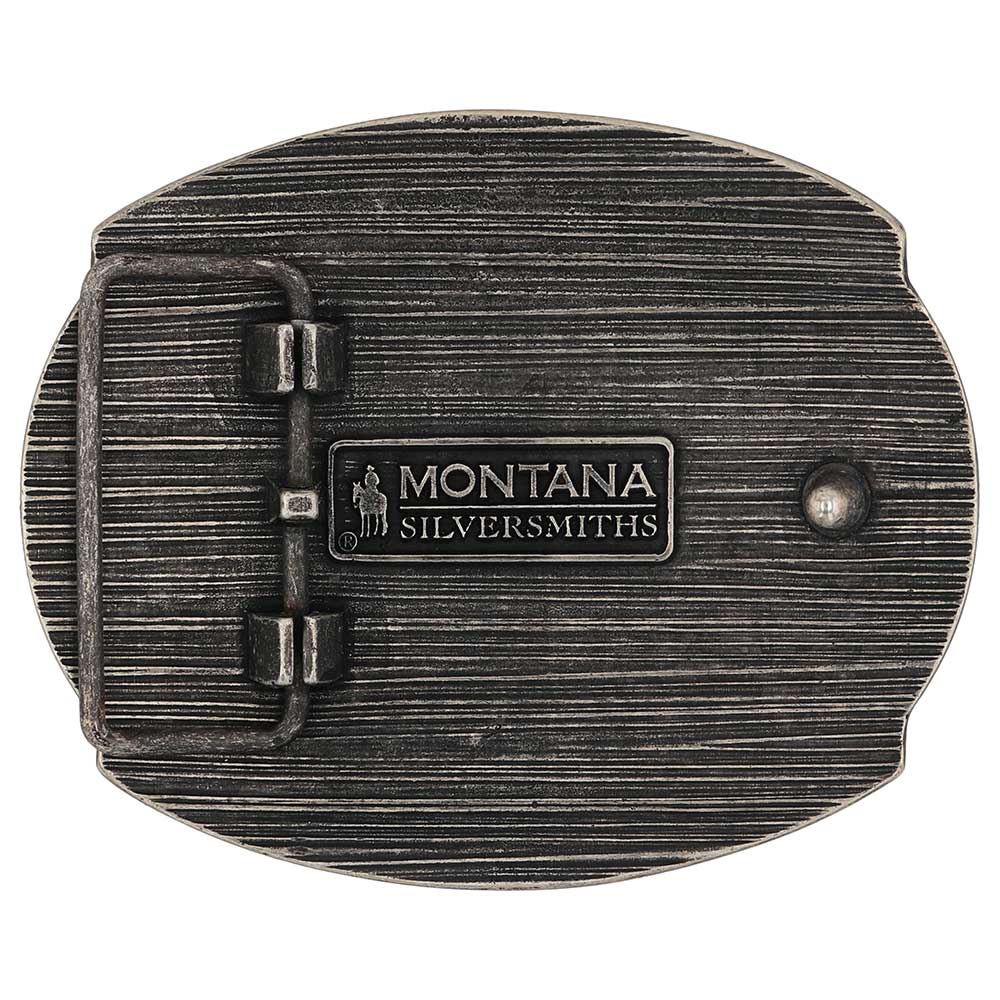 Montana Silversmiths Cowboy Maverick Attitude Belt Buckle