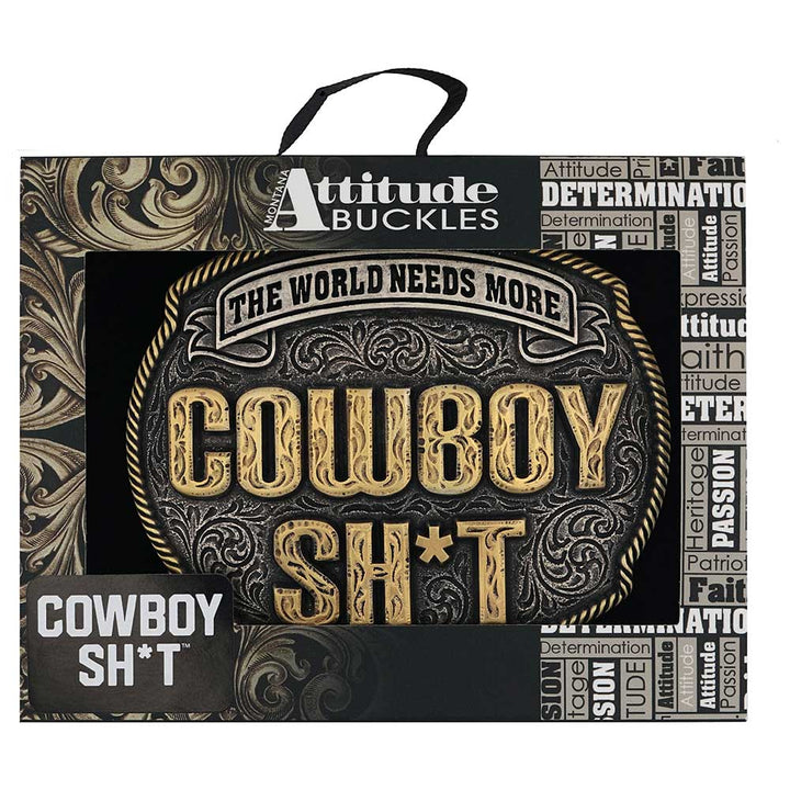 Montana Silversmiths Cowboy Maverick Attitude Belt Buckle