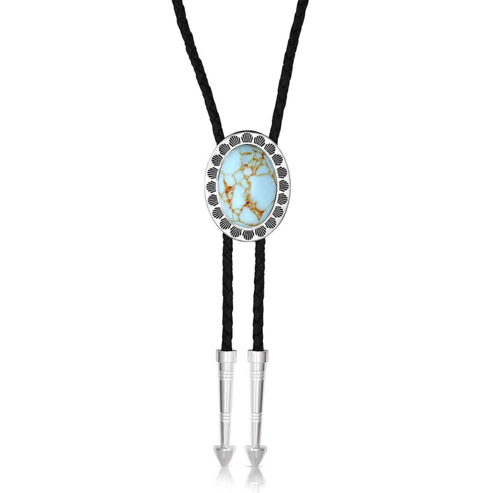 Montana Silversmiths Turquoise Waters Bolo Tie