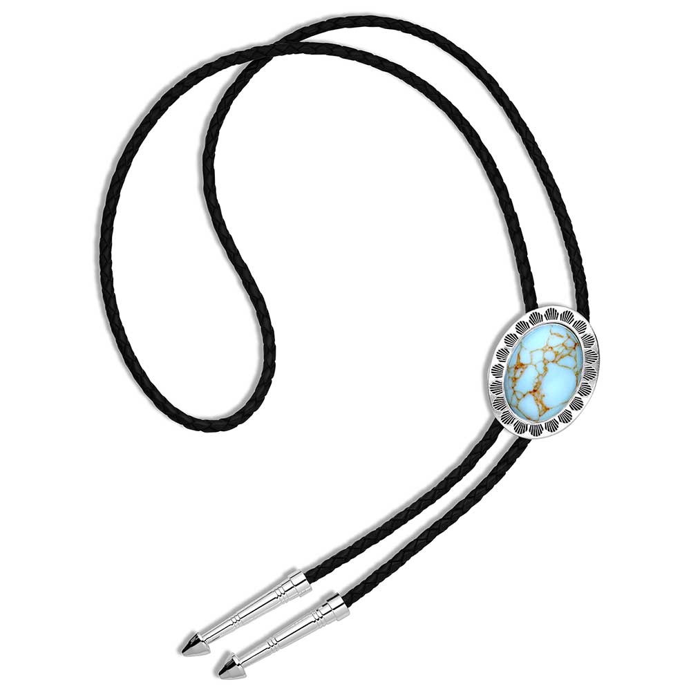 Montana Silversmiths Turquoise Waters Bolo Tie