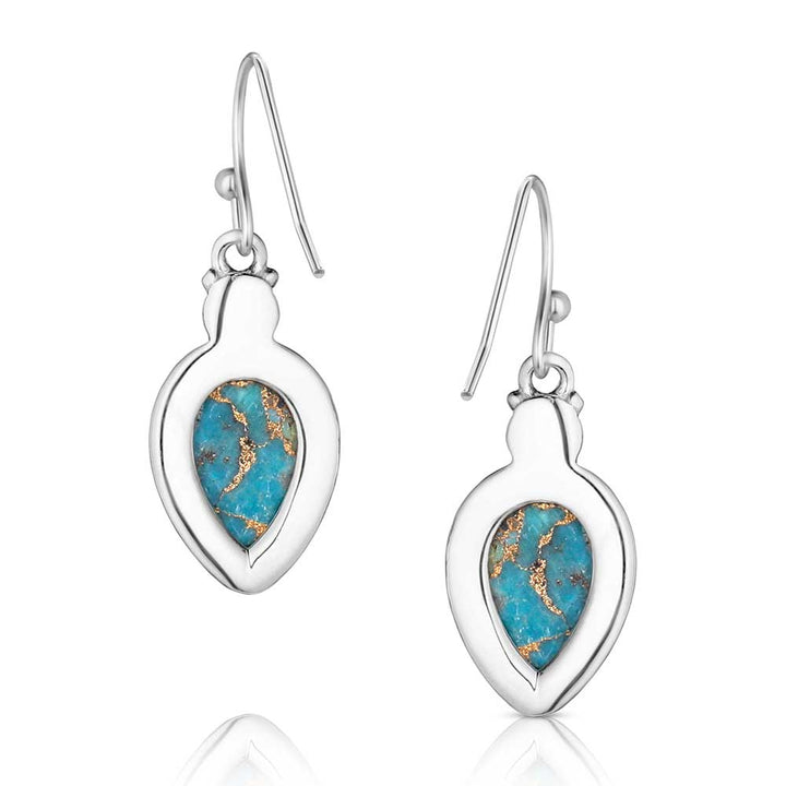 Montana Silversmiths Expression of the West Turquoise Earrings