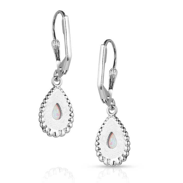 Montana Silversmiths Glimmering Pools Opal Earrings