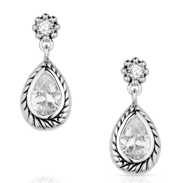 Montana Silversmiths Leading Light Crystal Earrings