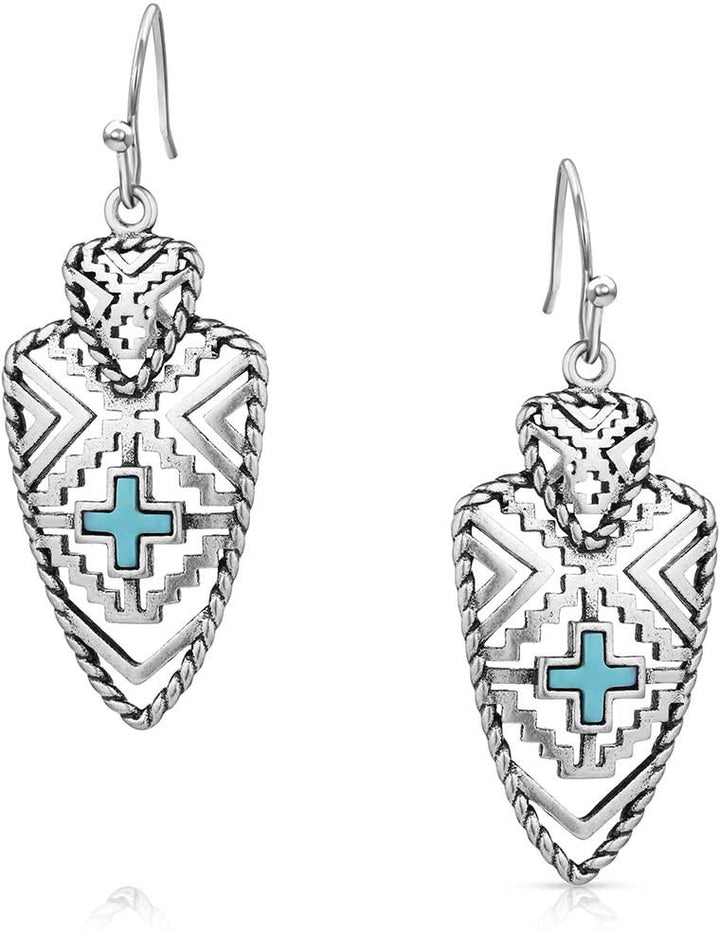 Montana Silversmiths Patterns of the Southwest Earrings