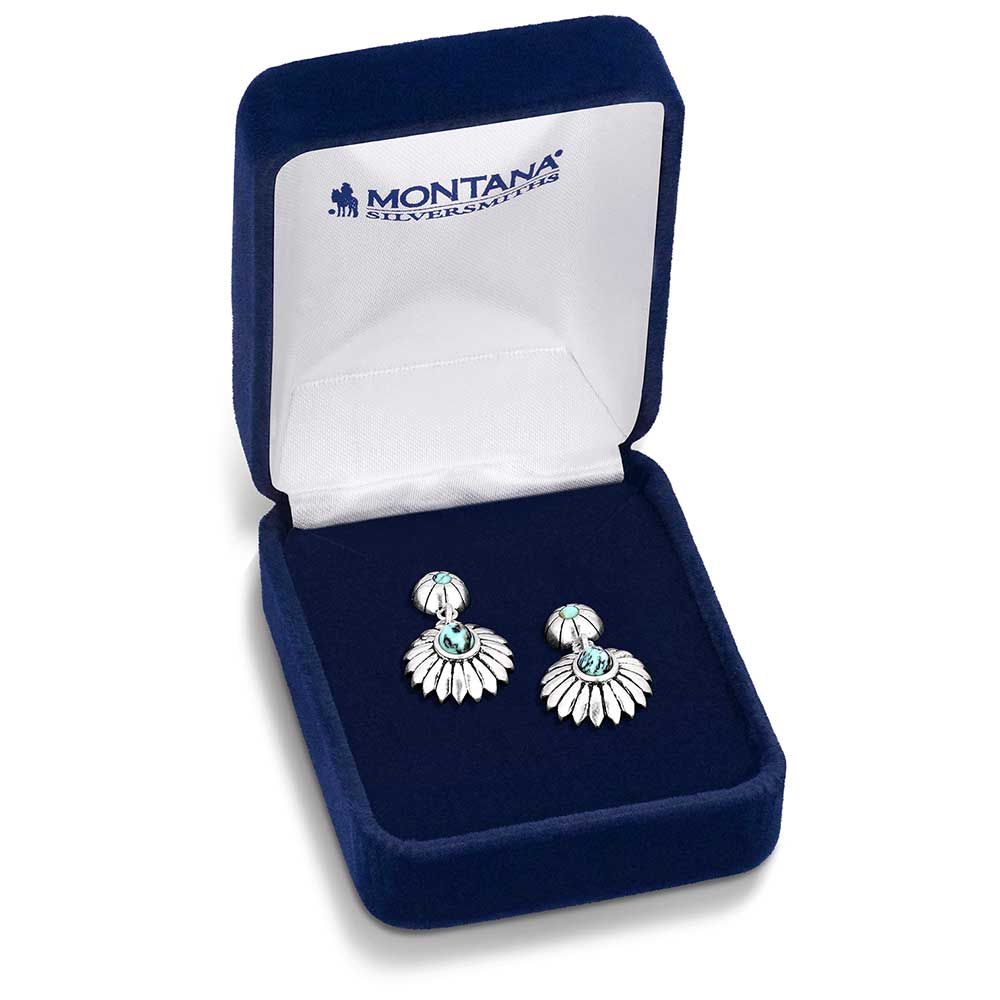 Montana Silversmiths Heyday Blossom Earrings