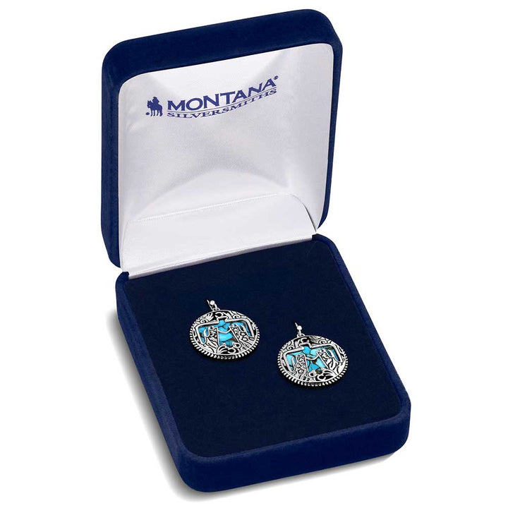 Montana Silversmiths Strength of the Thunderbird Earrings