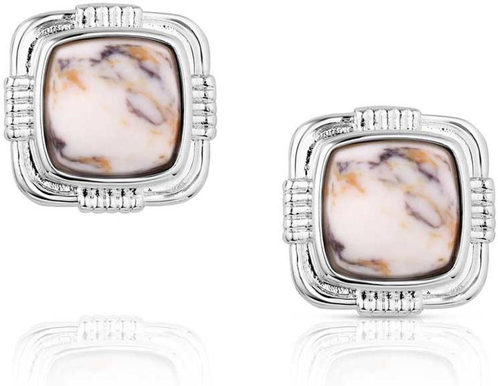 Montana Silversmiths Wild Horse Earrings