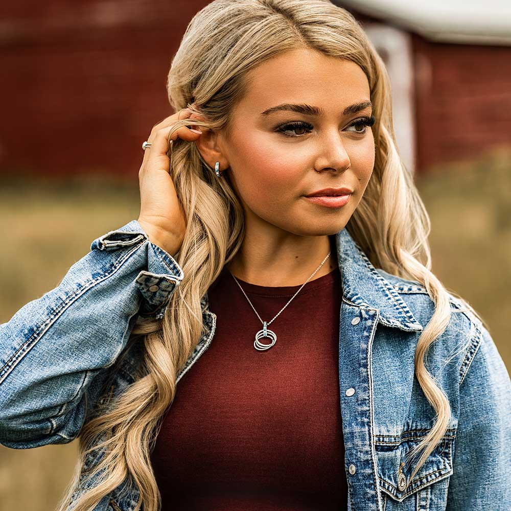 Montana Silversmiths Circle the West Earrings