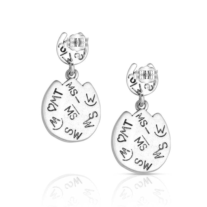 Montana Silversmiths Pure Luck Earrings