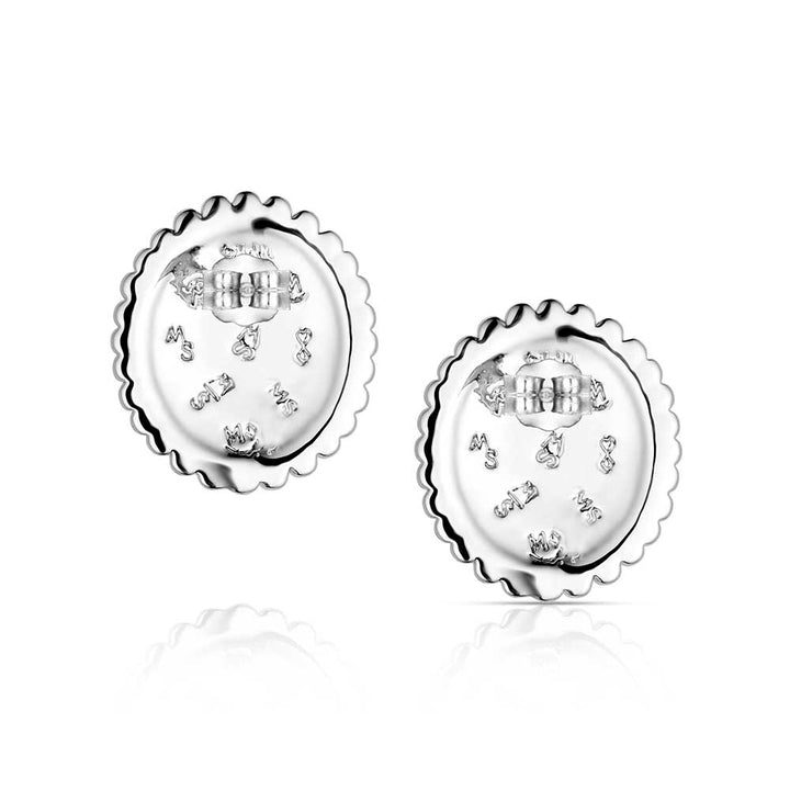 Montana Silversmiths Turquoise Sunburst Earrings