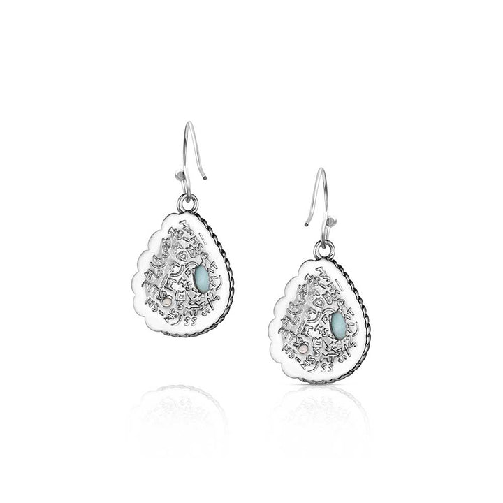 Montana Silversmiths Cowgirl Credo Earrings