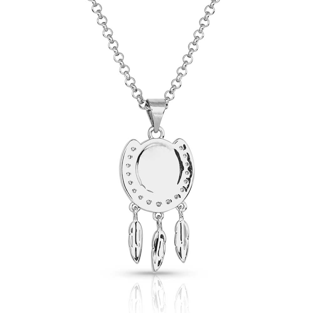 Montana Silversmiths Catching Luck Horseshoe Necklace