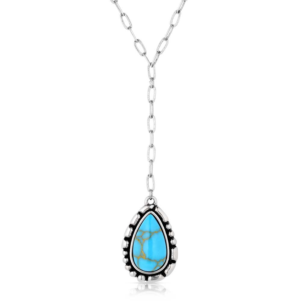 Montana Silversmiths Prickly Pear Turquoise Necklace