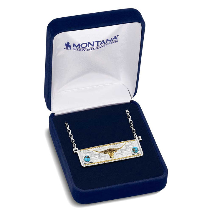 Montana Silversmiths Longhorn Trails Necklace