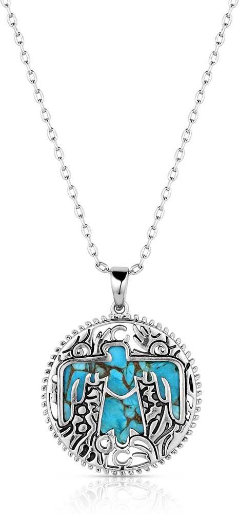 Montana Silversmiths Strength of the Tunderbird Necklace