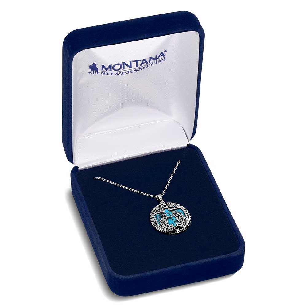 Montana Silversmiths Strength of the Tunderbird Necklace