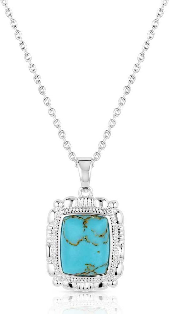 Montana Silversmiths Turquoise Peace Necklace