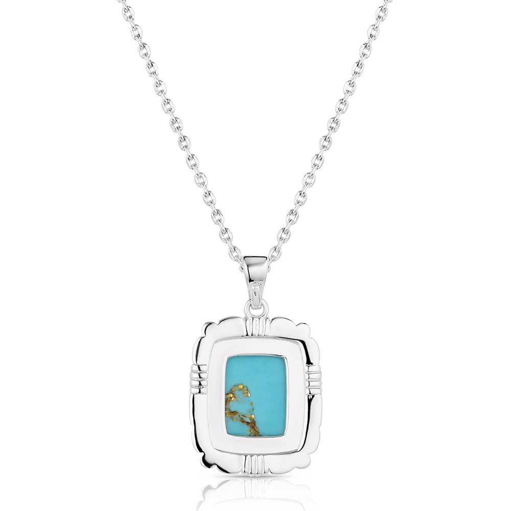 Montana Silversmiths Turquoise Peace Necklace