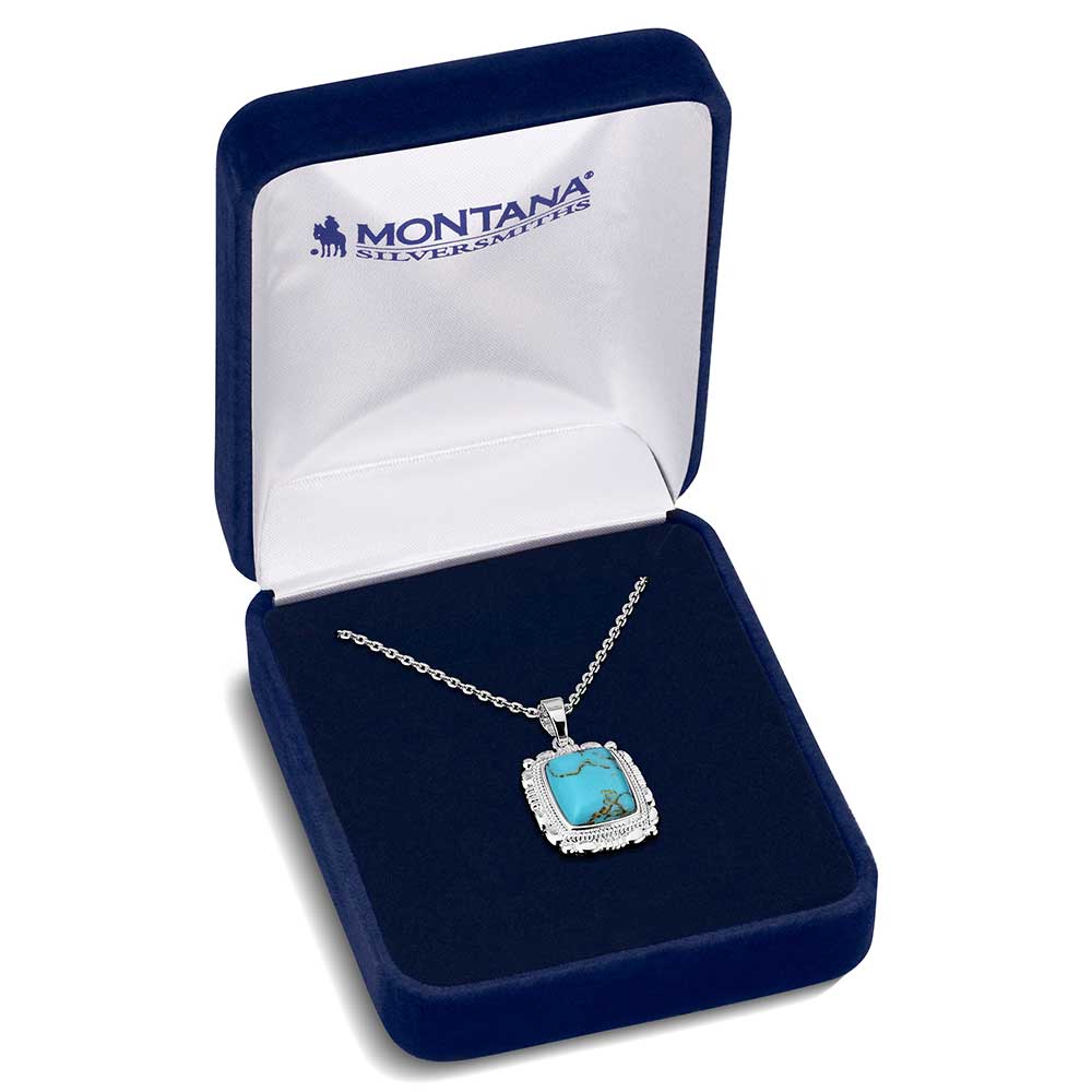 Montana Silversmiths Turquoise Peace Necklace