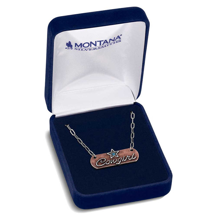 Montana Silversmiths Rustic Cowgirl Bar Necklace