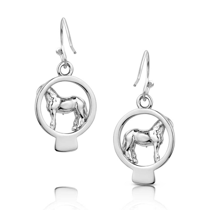 Montana Silversmiths Horses of The World Earrings