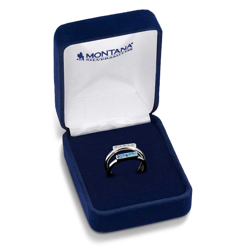 Montana Silversmiths Triple Threat Stacked Ring Set