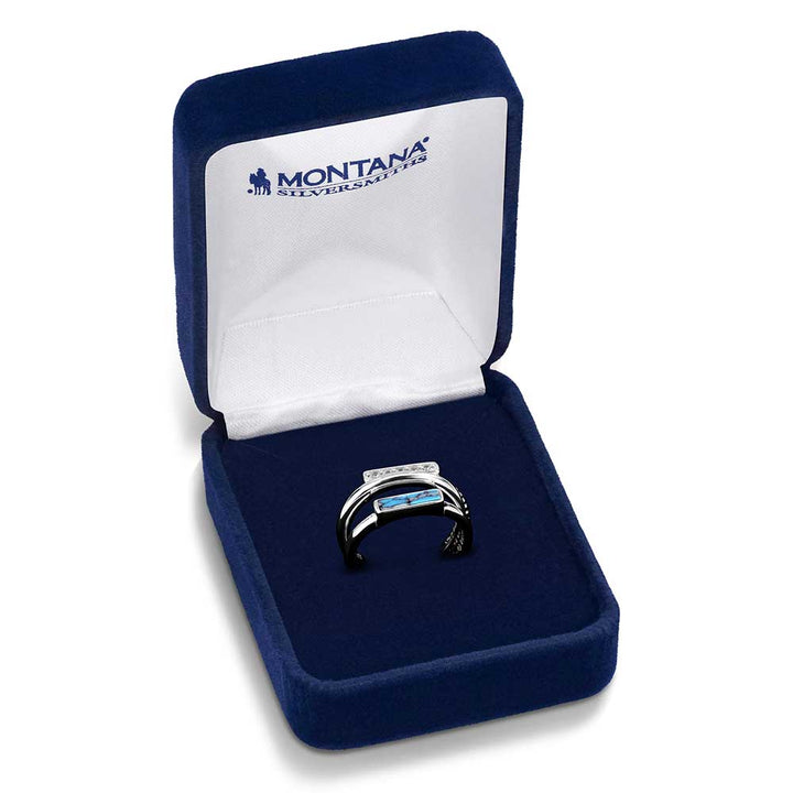 Montana Silversmiths Triple Threat Stacked Ring Set