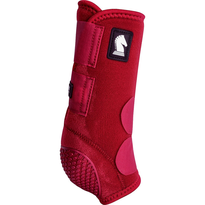 Classic Equine Crimson Flexion Legacy2 Support Boots-Front