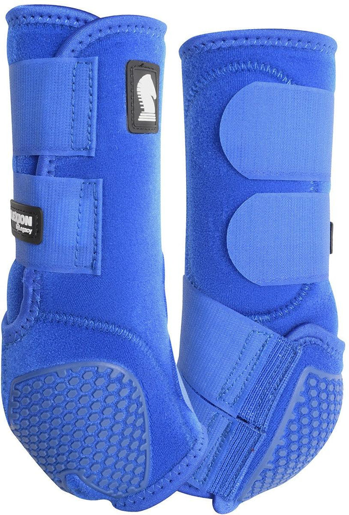 Classic Equine Blue Flexion Legacy2 Support Boots-Hind