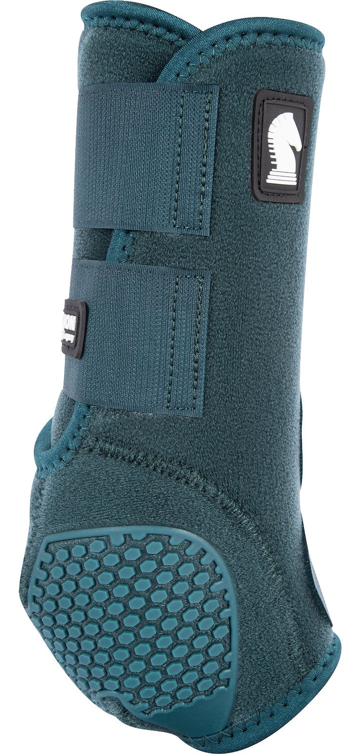 Classic Equine Dragonfly Green Flexion Legacy2 Support Boots-Hind