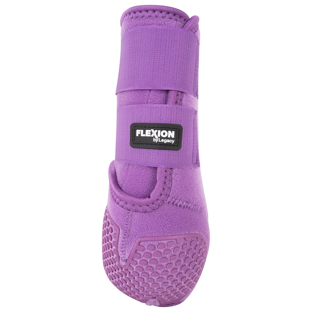 Classic Equine Violet Purple Flexion Legacy2 Support Boots-Hind