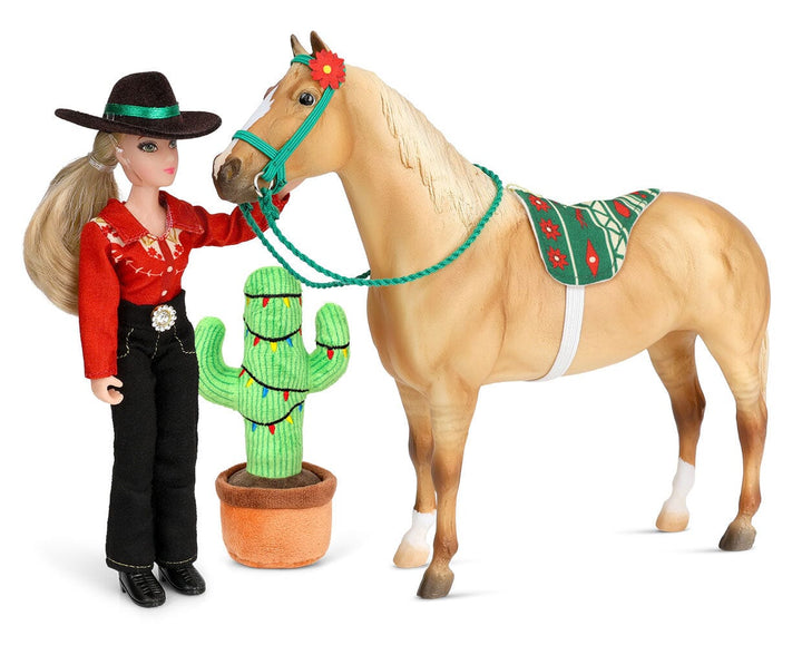 Breyer Holiday Trail Ride 2025 Holiday Play Set