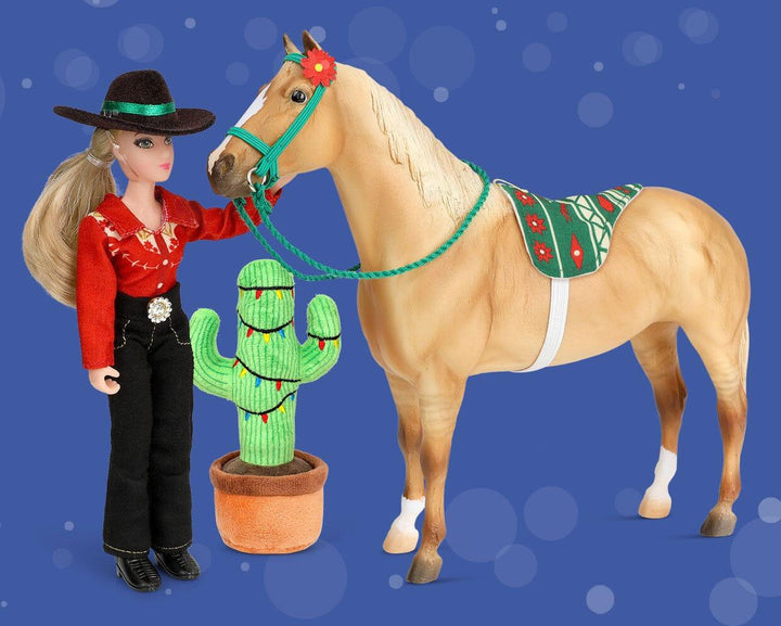 Breyer Holiday Trail Ride 2025 Holiday Play Set