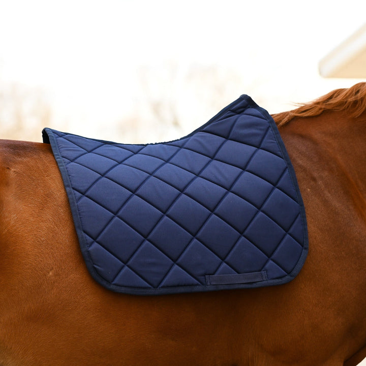 Dreamers & Schemers Navy Blue English Saddle Pad