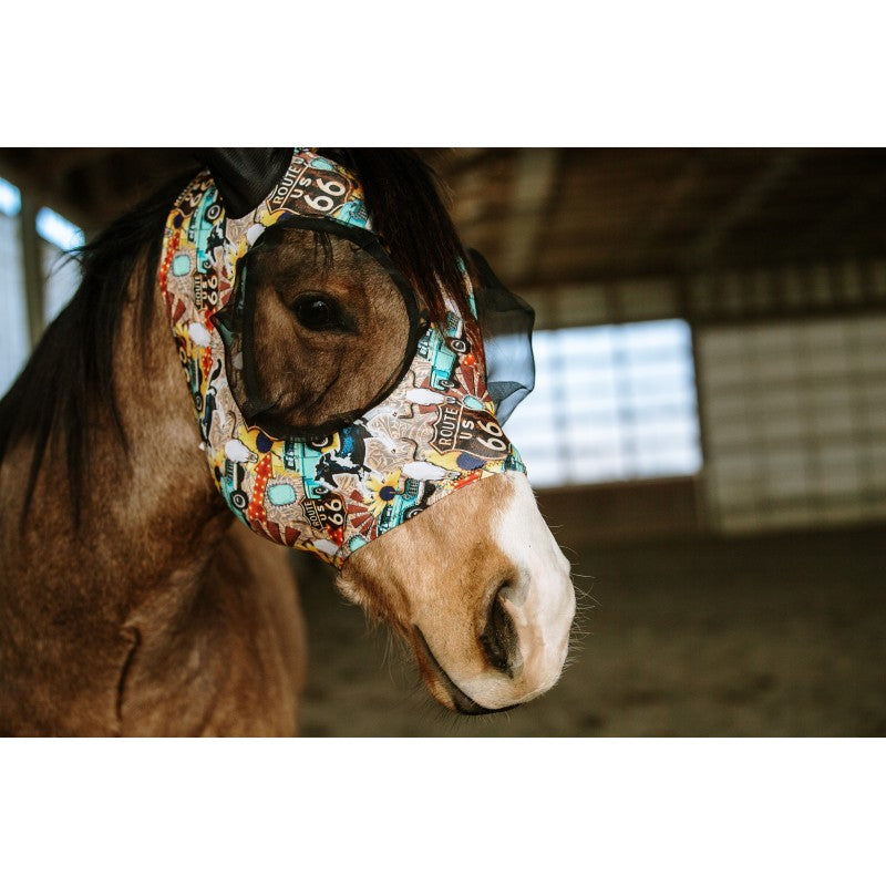 Schulz Equine Route 66 Lycra Fly Mask