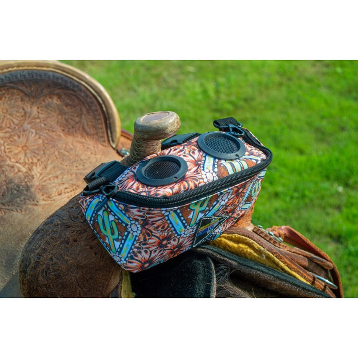 Schulz Equine Tooled Cactus Beat Bag