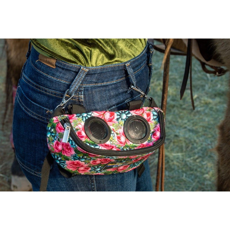 Schulz Equine Turquoise Floral Beat Bag