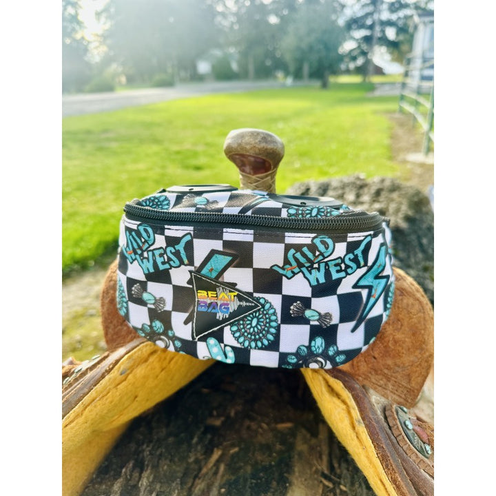 Schulz Equine Turquoise Glass Beat Bag