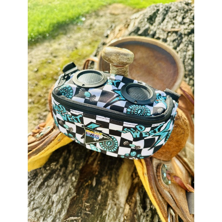 Schulz Equine Turquoise Glass Beat Bag