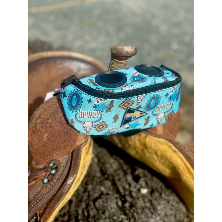Schulz Equine Turquoise Howdy Beat Bag